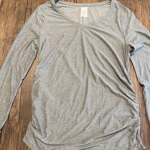 Long sleeve maternity shirt